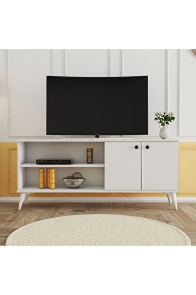 Mezza 1574 EVEREST 138 CM TV ÜNİTESİ BEYAZ