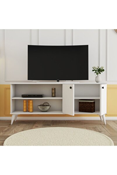 Mezza 1574 EVEREST 138 CM TV ÜNİTESİ BEYAZ