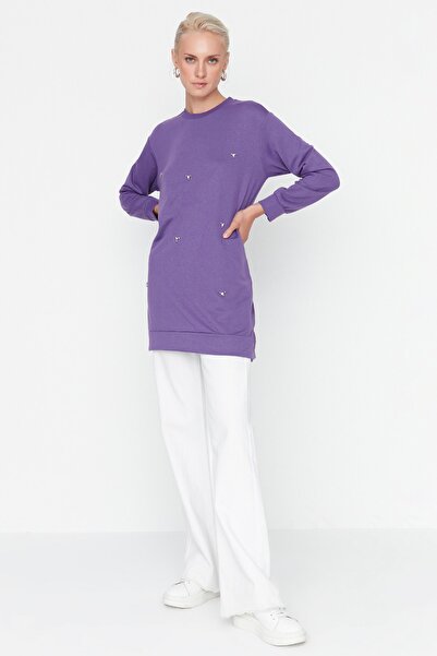 Trendyol Modest Tunic - Purple - Regular