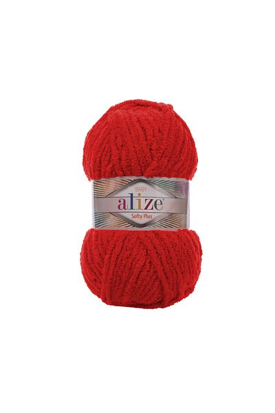 Alize Red Softy Plus Πλεκτό νήμα - Χέρι 056