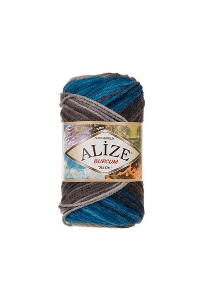 Alize حبل محبوك يدويًا من Burcum Batik 4200