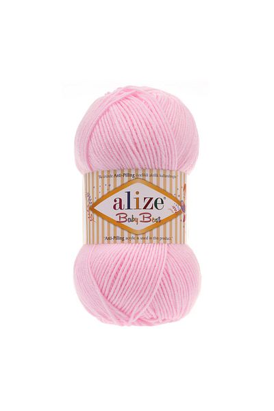 Alize Baby Best Anti-pilling Bamboo Mix - 185 Powder Pink - 100 γρ. 240 εκατ.