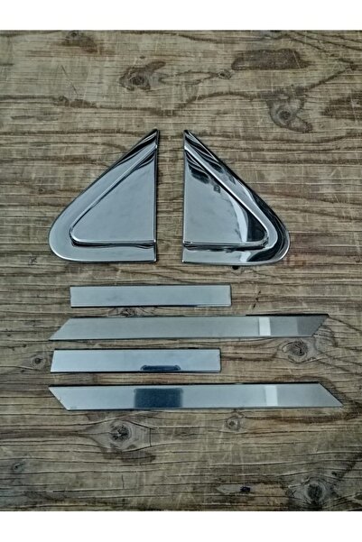 ueskrom Connect Ayna Üçgeni Seti Paslanmaz Çelik