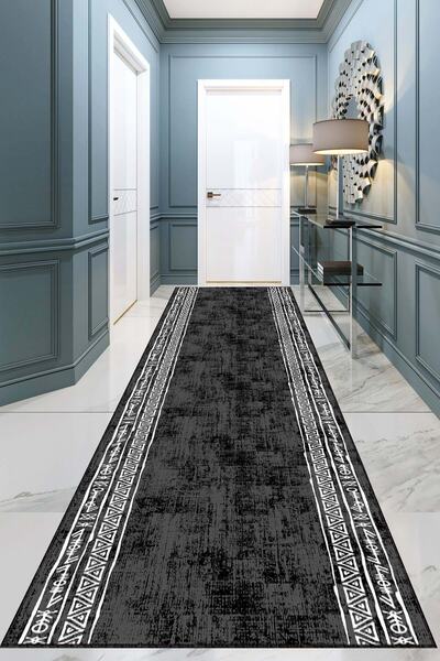 Viva Home Özel Ölçü Kesme Rulo Yolluk Yıkanabilir Kaymaz Tabanlı Leke Tutmaz ...