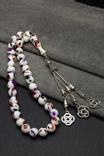 OTTOTESBİH Mărgele de rugăciune cadou, mărgele de rugăciune cu cutie de lemn, mărgele de rugăciune mozaic, cadou pentru tata