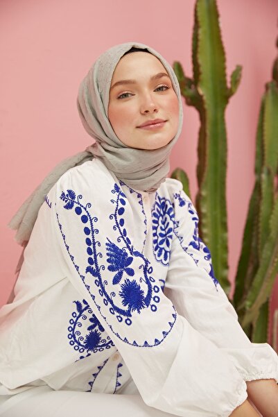 VALORSCARF Füme Bambu Kraş Şal