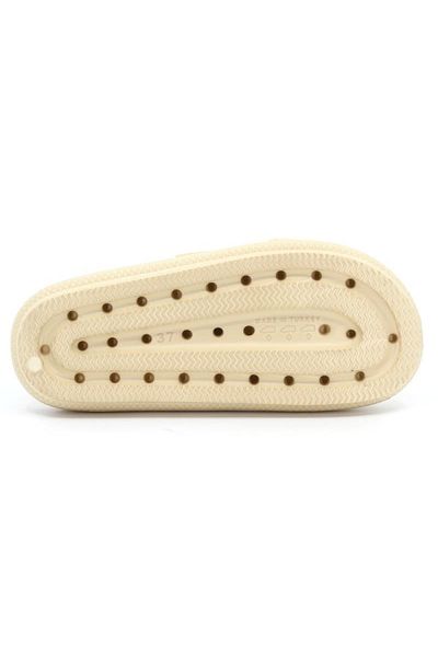 Mascarano Magazin Papuci de plajă Beige Double Band Eva Platfrom Daily Summer