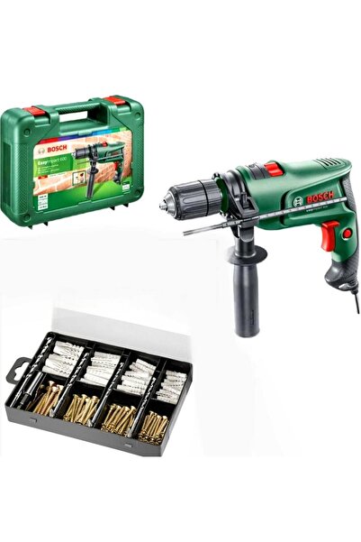 Bosch 600 W Darbeli Matkap Vidalama+173 Parça Matkap Ve Sabitleme Seti