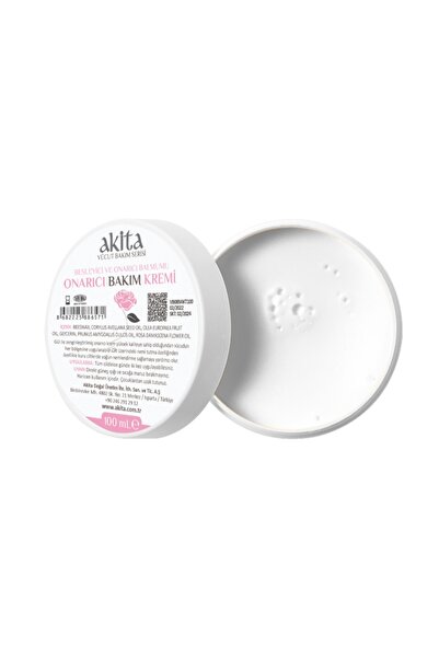 Akita 100ml 100% Natural Hand Cream Rose