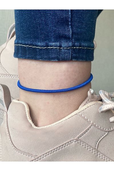 etniko Special Design Handmade Knitted Anklet