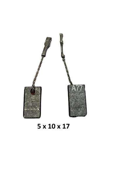 Bosch Gws 7-115 & 8-115 Avuç Taşlama Kömürü Sigortalı 5x10x17