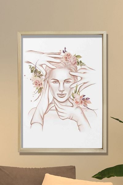 Dekor Loft Proceduri faciale Fraxel Laser Botox Umplere Plastică și Chirurgie Estetică Pictură de perete pentru camera medicului