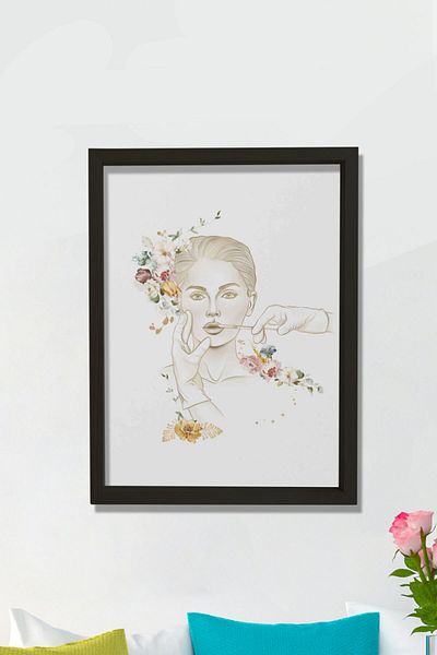 Dekor Loft Εκτύπωση θεραπείας πλήρωσης προσώπου, έγχυση Botox, πλαστική και αισθητική χειρουργική, ζωγραφική τοίχων δωματίου γιατρού