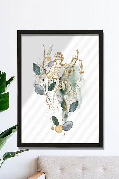 Dekor Loft Δώρο αποφοίτησης δικηγόρου, Lady Justice Art, Διακόσμηση γραφείου δικηγόρου,