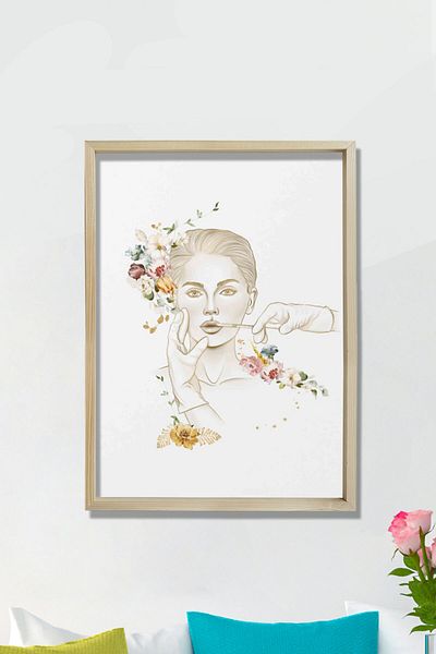 Dekor Loft Filler facial Tratament Imprimare Botox Injecție Plastic și chirurgie estetică Pictură murală pentru camera medicului