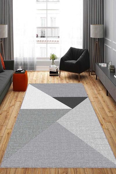 Viva Home Yıkanabilir Leke Tutmaz Kaymaz Tabanlı Salon Mutfak Halısı Yolluk A...