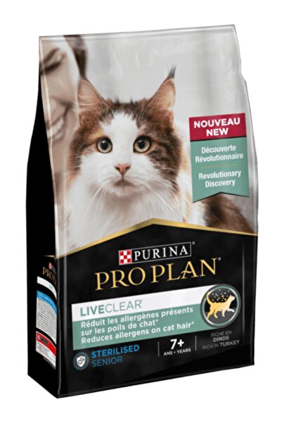 Pro Plan Pro Plan Liveclear Sterilised 7+ Hindi Etli Kısırlaştırılmış Kedi Maması 1,4 Kg