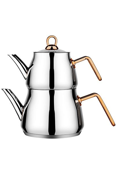 Amboss Oregon Teapot Large Size Copper Plated Steel Handle