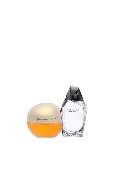 AVON Incandessence Edp 50 ml Kadın Parfüm + Perceive Edt 100 ml Erkek Parfüm ...