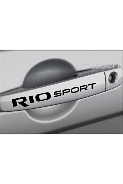 Oto Sticker Kia Rio Sport Kapı Kolu Ve Jant Sticker Seti