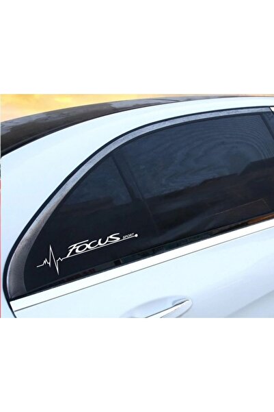 Oto Sticker Ford Focus Sportnabız Kalp Atışı Ritim Sticker 2 Ad.
