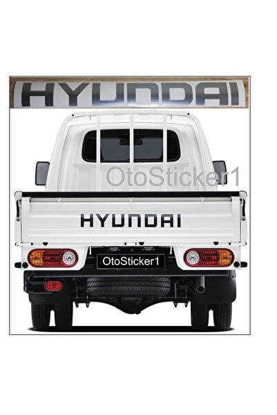 Oto Sticker Hyundai H100 Kamyonet Minibüs Arka Bagaj Kapak Sticker