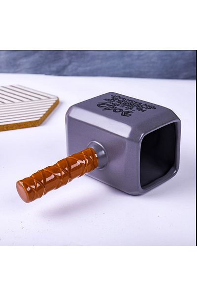 hediyeconcepti Marvel Thor Mjolnir Ceramic Mug Cup