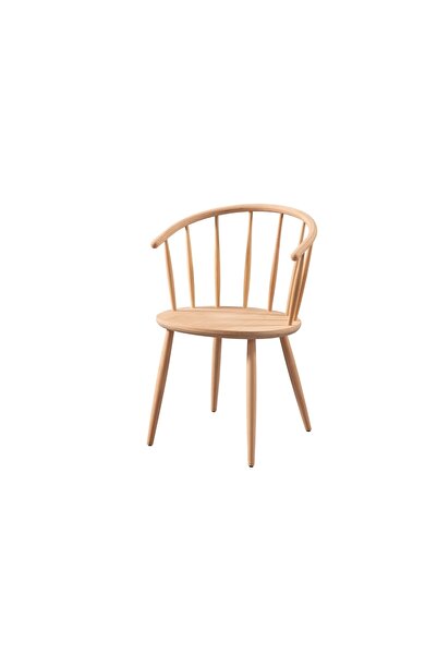 Enes Demirtaş Rio Sandalye Cilasız Ahşap