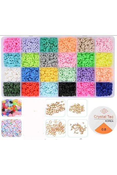 yiğit aksesuar Fimo Stamp Set Giant Fimo Set Material with Jewelry Apparatus