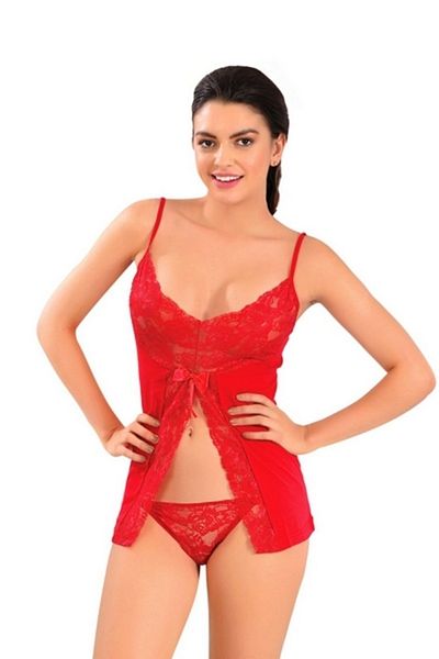 Sistina Σετ εσώρουχα Red Athlete - 3016 - Μέγεθος S/M YNSMR