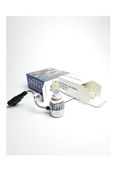 APEXİ Tofaş H4 Beyaz Led Xenon Far Ampulu Güçlü Işık Şimşek Etkili