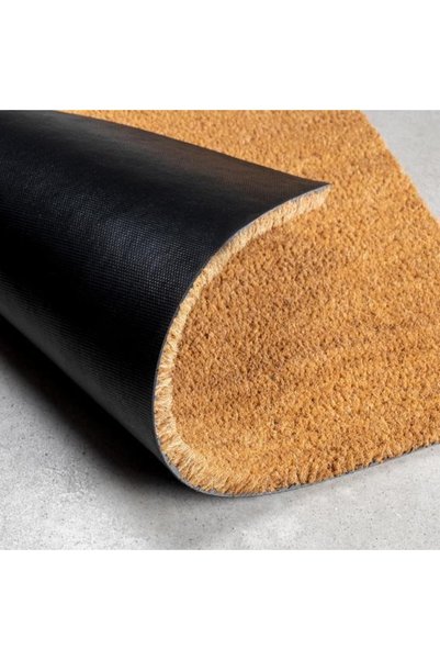 Atasoy Zemin Koko Paspas Kapı Önü Kaliteli Kaymaz Pvc Taban Coco Paspas 50x70 Cm