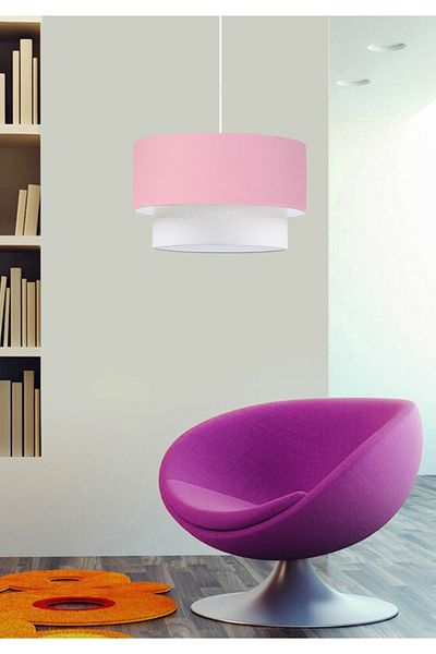 HOMİNG Pink Chandelier Pendant Single Children's Room - Ayd-1894