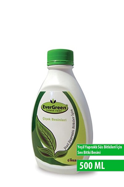 Evergreen Yeşil Yapraklı Süs Bitkileri Için Sıvı Bitki Besini - 500 ml