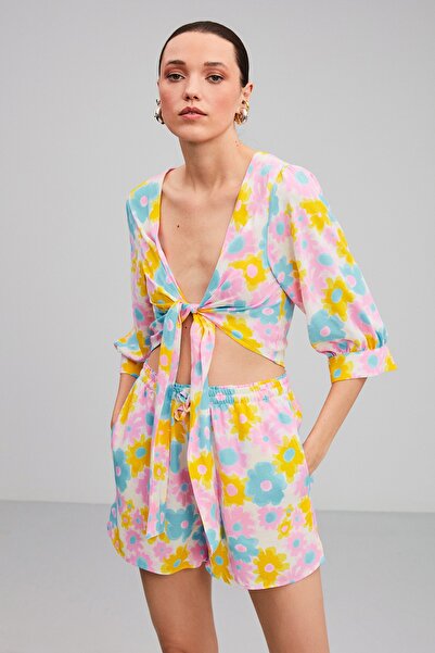 GRIMELANGE Perry Loose Relaxed Multicolor Set 2 piese din două piese