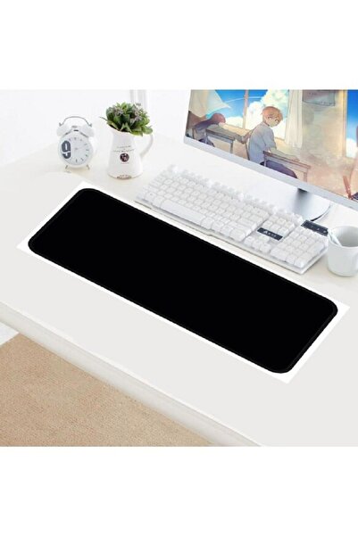 ATA ELEKTRONİK Black Color Quality Gamer Gamer Keyboard and Mouse Pad Anti-Sl...