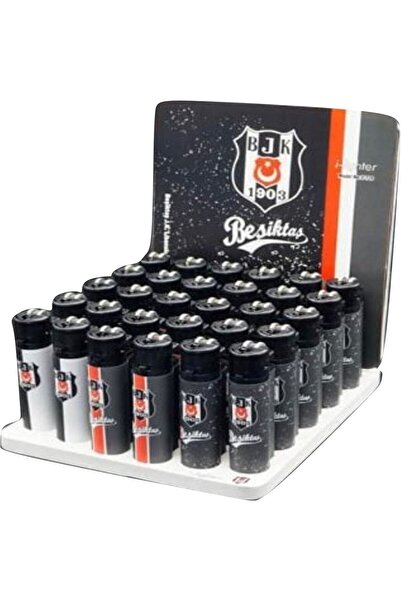 İNDİRİM CENTER Beşiktaş Baskılı Lisanslı Taşlı Taraftar Çakmak 3 Adet