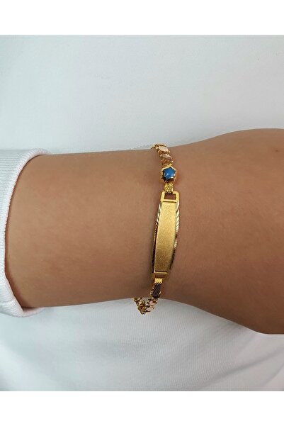 Goldlife jewellery Bebek Çocuk Altın 8 Ayar Isimlik Künyesi