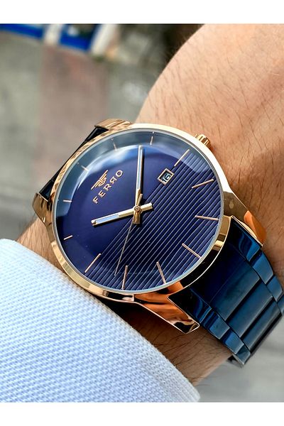 FERRO New Season Original Steel Men's Watch + Bracelet