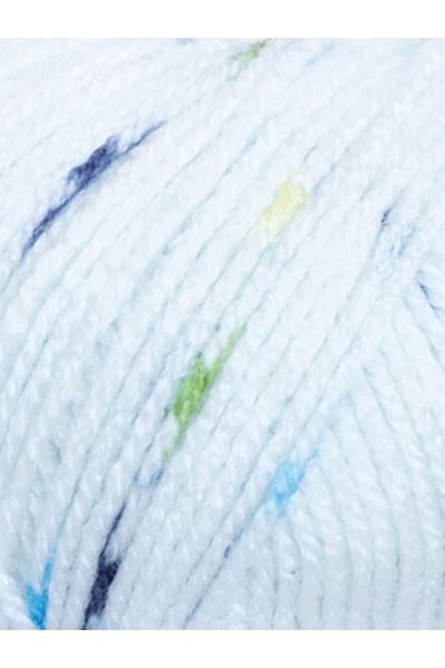 LaVita Yarn Ață de tricotat manuală colorată pentru bebeluși Taka Yarn (bb04-verde-albastru)