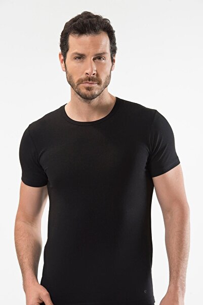 Cacharel 2 Pieces Men's Crew Neck Short Sleeve 95 % Cotton % Elastane