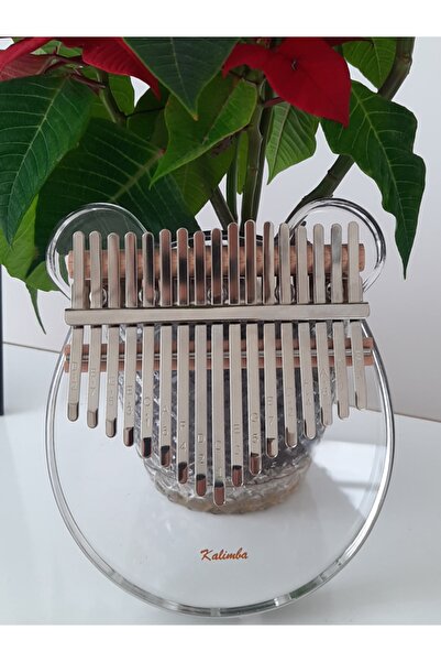 GECKO Panda Şeffaf Cam Kalimba