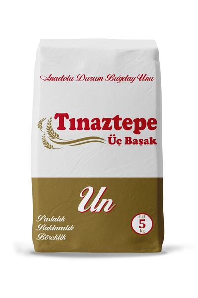 TINAZTEPE UN Üçbaşak Sarı Buğday Unu 5 Kg (pastalık Ve Böreklik)