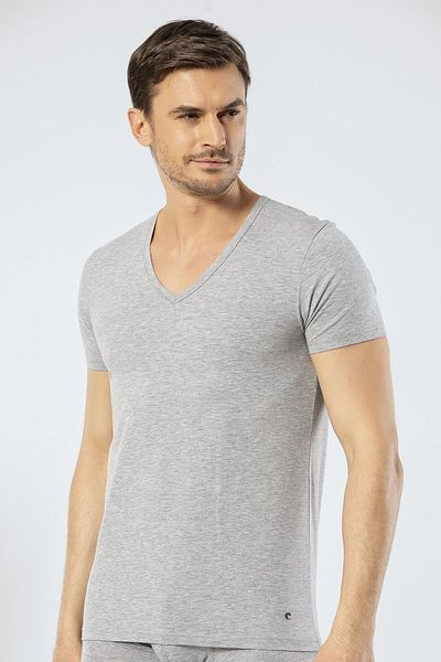 Cacharel 2 Pieces Men's V-Neck Short Sleeve T-shirt