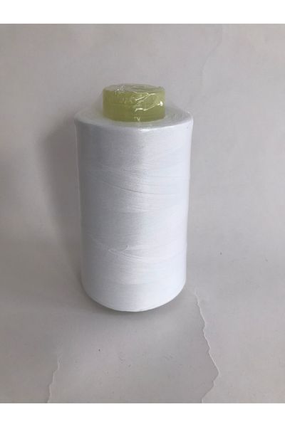 Türfil White Sewing Thread 120 No 4000m Polyester