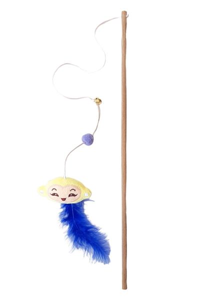 Be Cat Furry Cat Fishing Rod with Plush Toy and Sound