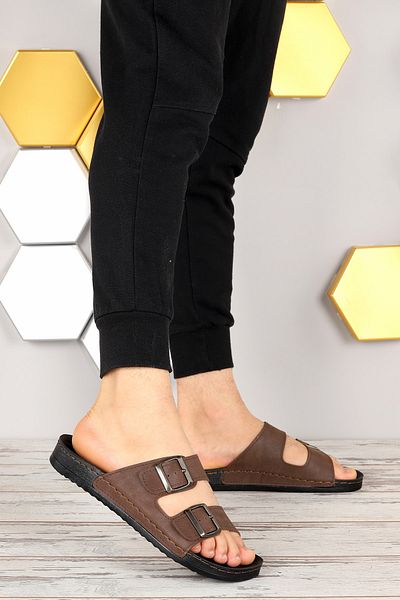 Almues Ανδρικές ζώνες καθημερινές παντόφλες Ary 36-553
