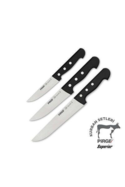 PİRGE Superior Bıçak Seti 3'lü