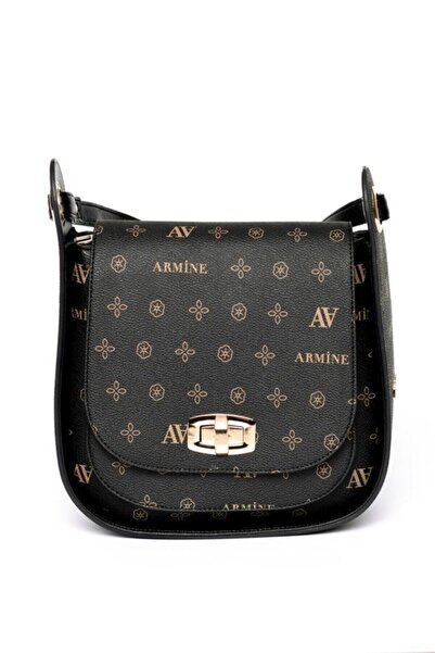 Armine حقيبة 139 مطبوعة باللون الأسود