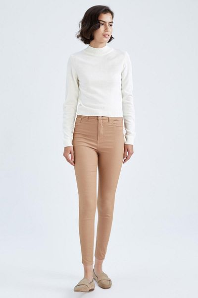 DeFacto Super Skinny Fit magas derekú nadrág